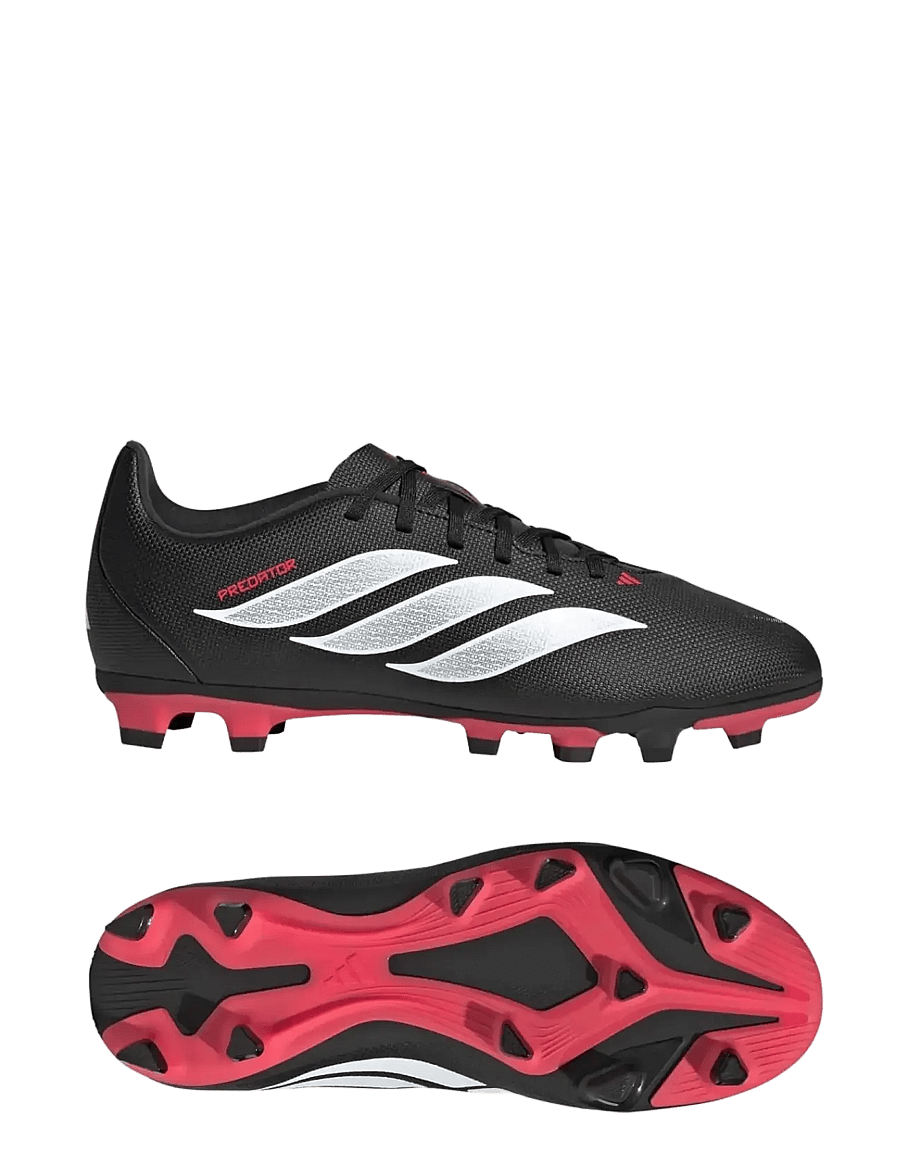 adidas Performance - PREDATOR CLUB FG/MG J - fußballstiefel - cblack/ftwwht/lucred - 0