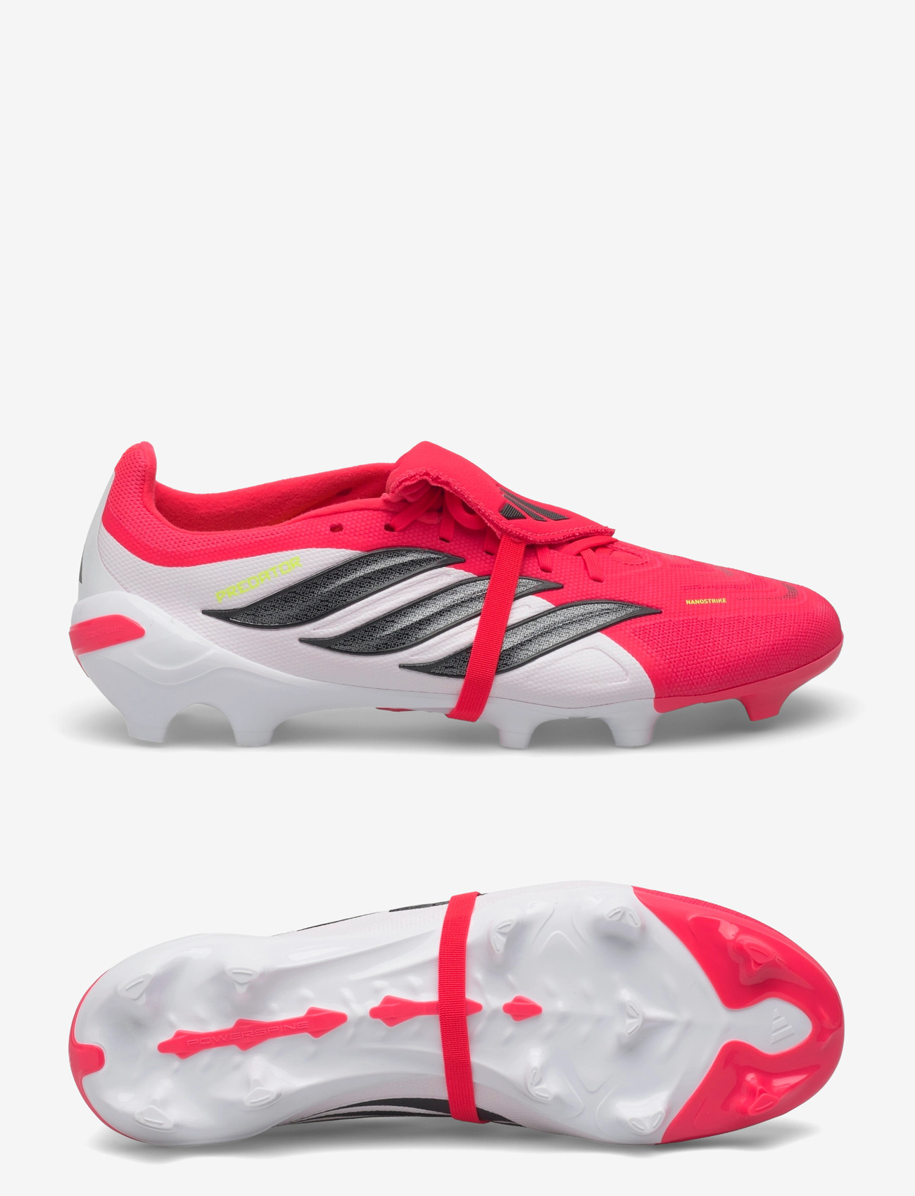 adidas Performance - PREDATOR LEAGUE FT FG - fotbollsskor - lucred/cblack/ftwwht - 0
