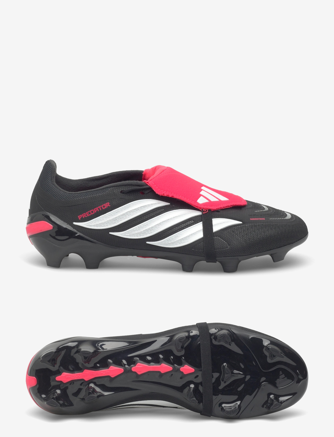 adidas Performance - PREDATOR LEAGUE FT FG - fodboldstøvler - cblack/ftwwht/lucred - 0