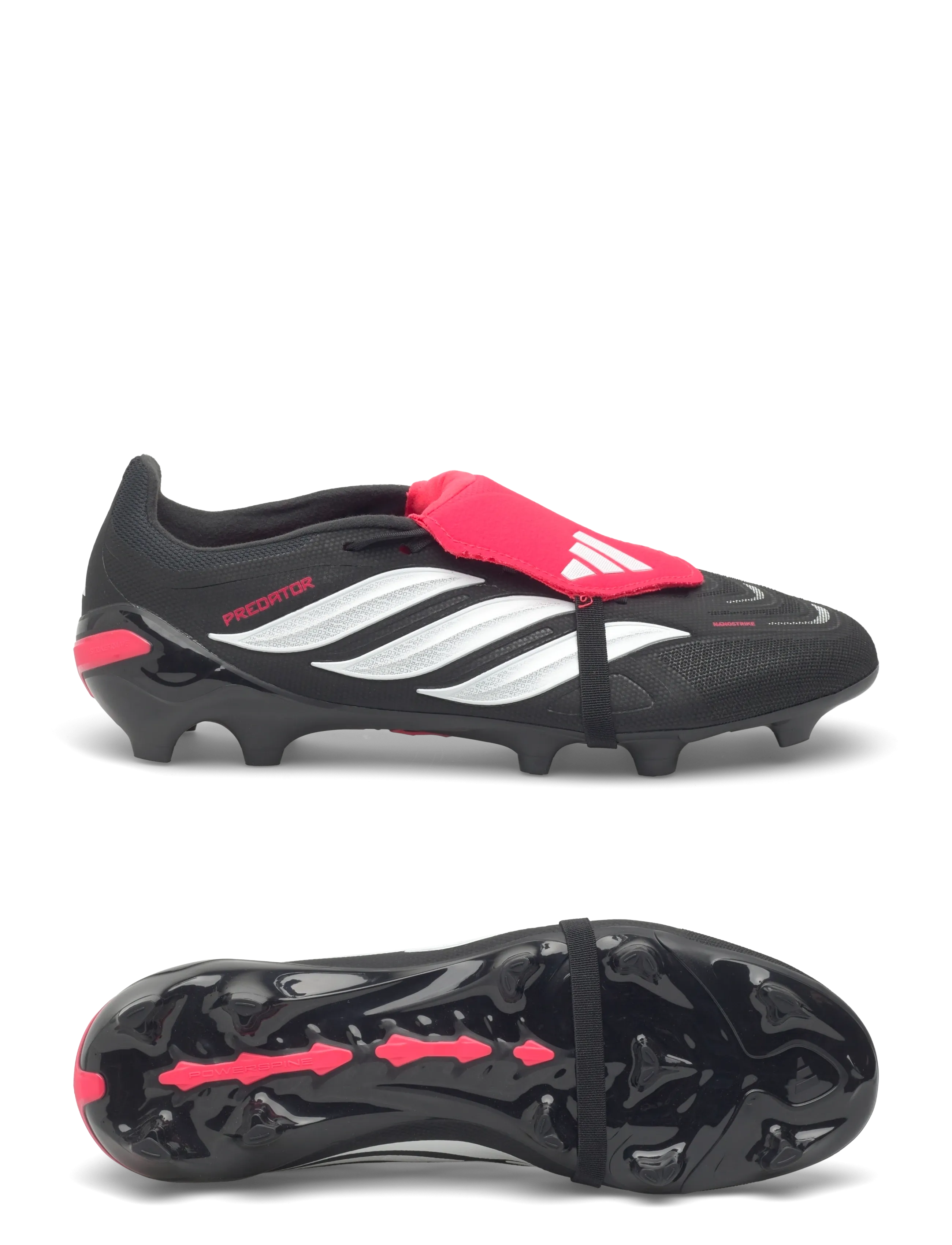 adidas Performance PREDATOR LEAGUE FT FG - adidas Performance - CBLACK/FTWWHT/LUCRED / black
