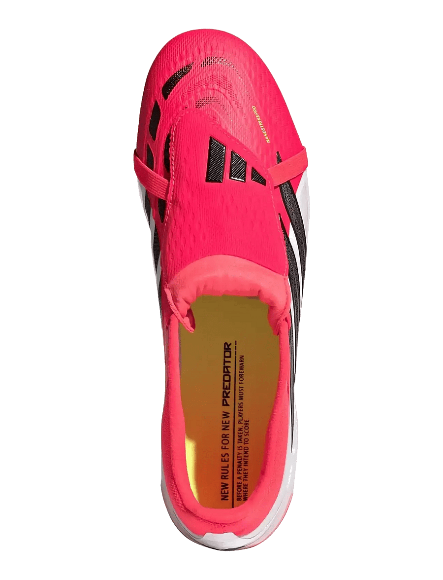 adidas Performance - PREDATOR PRO FT FG - jalgpalli puutsad - lucred/cblack/ftwwht - 4