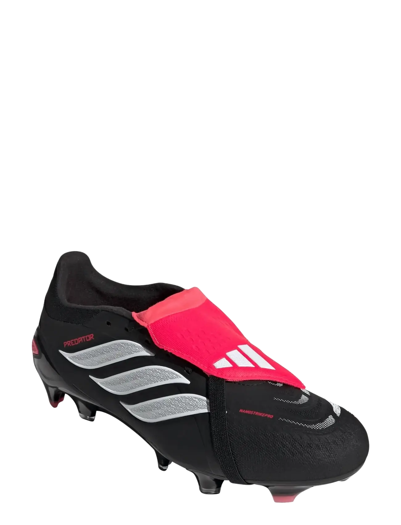 adidas Performance PREDATOR PRO FT FG - Skor - CBLACK/FTWWHT/LUCRED / black