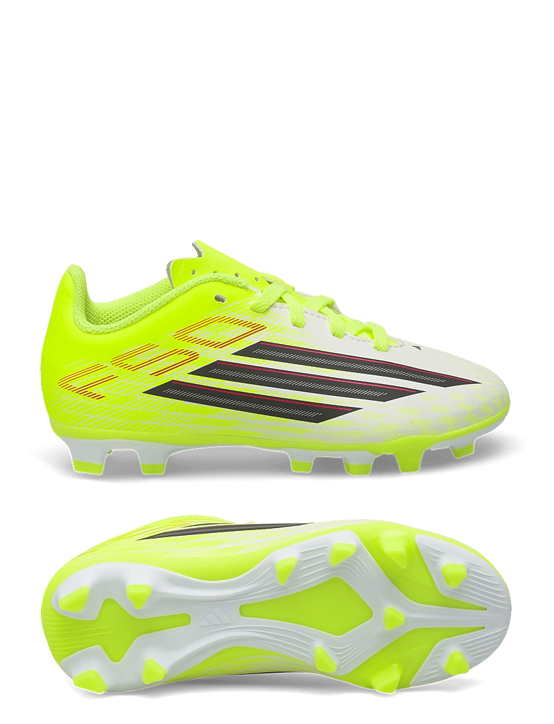 adidas Performance - F50 CLUB FG/MG J - fotbollsskor - tesoye/cblack/lucred - 0