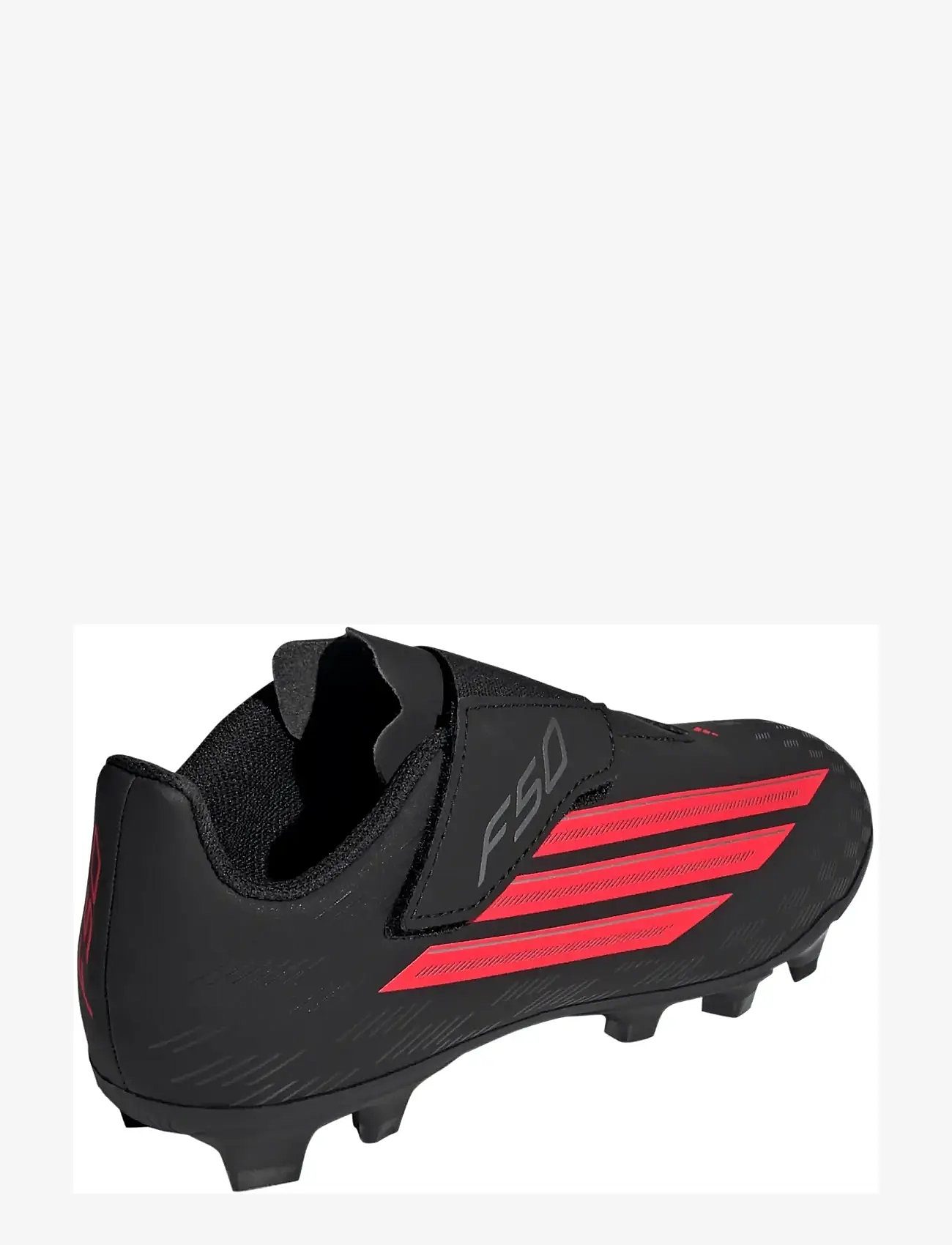 adidas Performance - F50 CLUB VEL FG/MG J - jalgpalli puutsad - cblack/lucred/cblack - 3