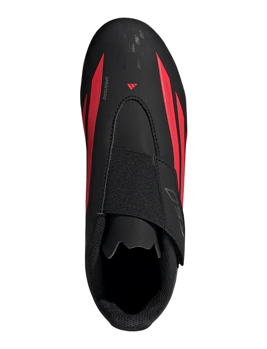 adidas Performance - F50 CLUB VEL FG/MG J - futbolo bateliai - cblack/lucred/cblack - 4