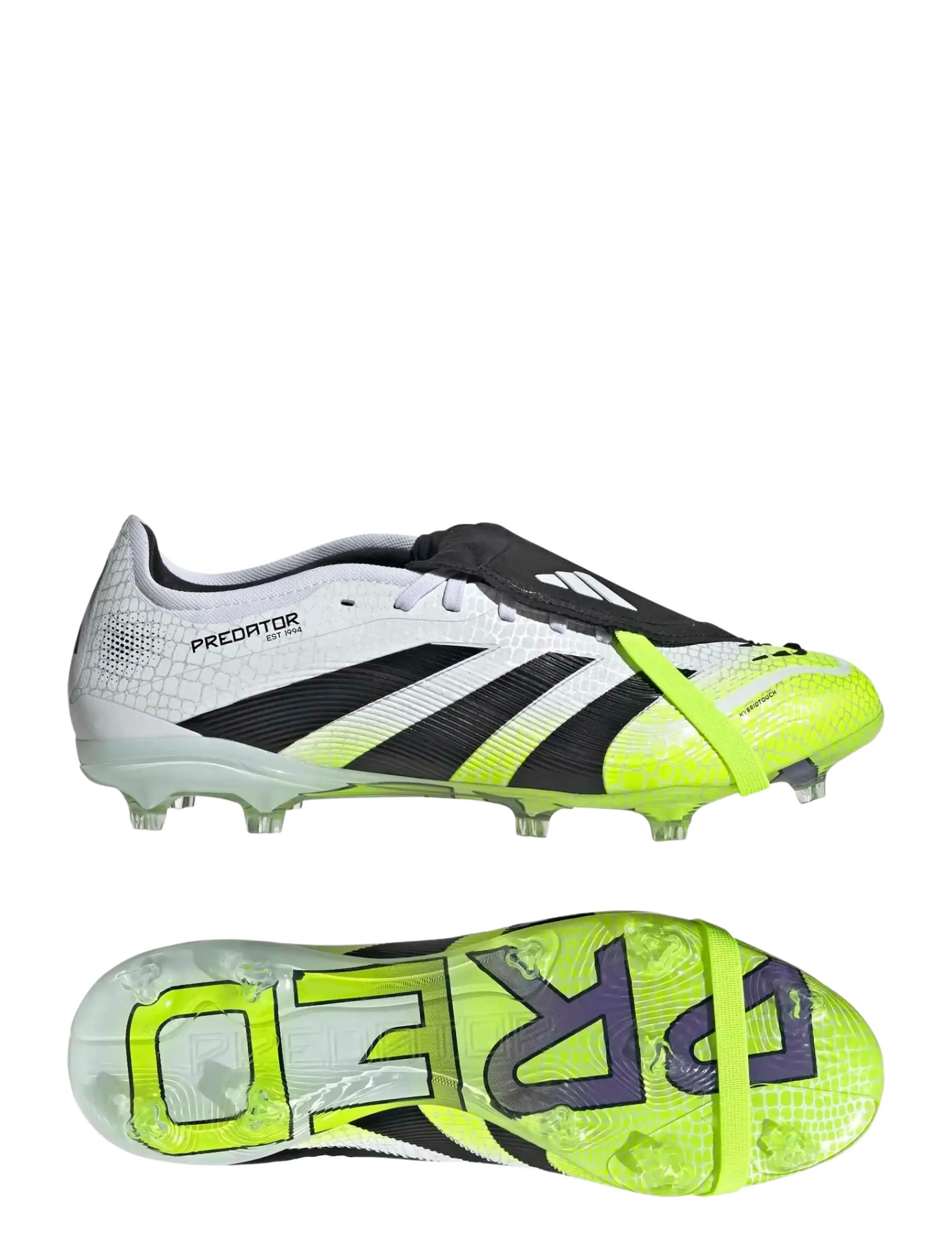adidas Performance PREDATOR PRO FT FG - Mannschaftssport - FTWWHT/CBLACK/LUCLEM / multi