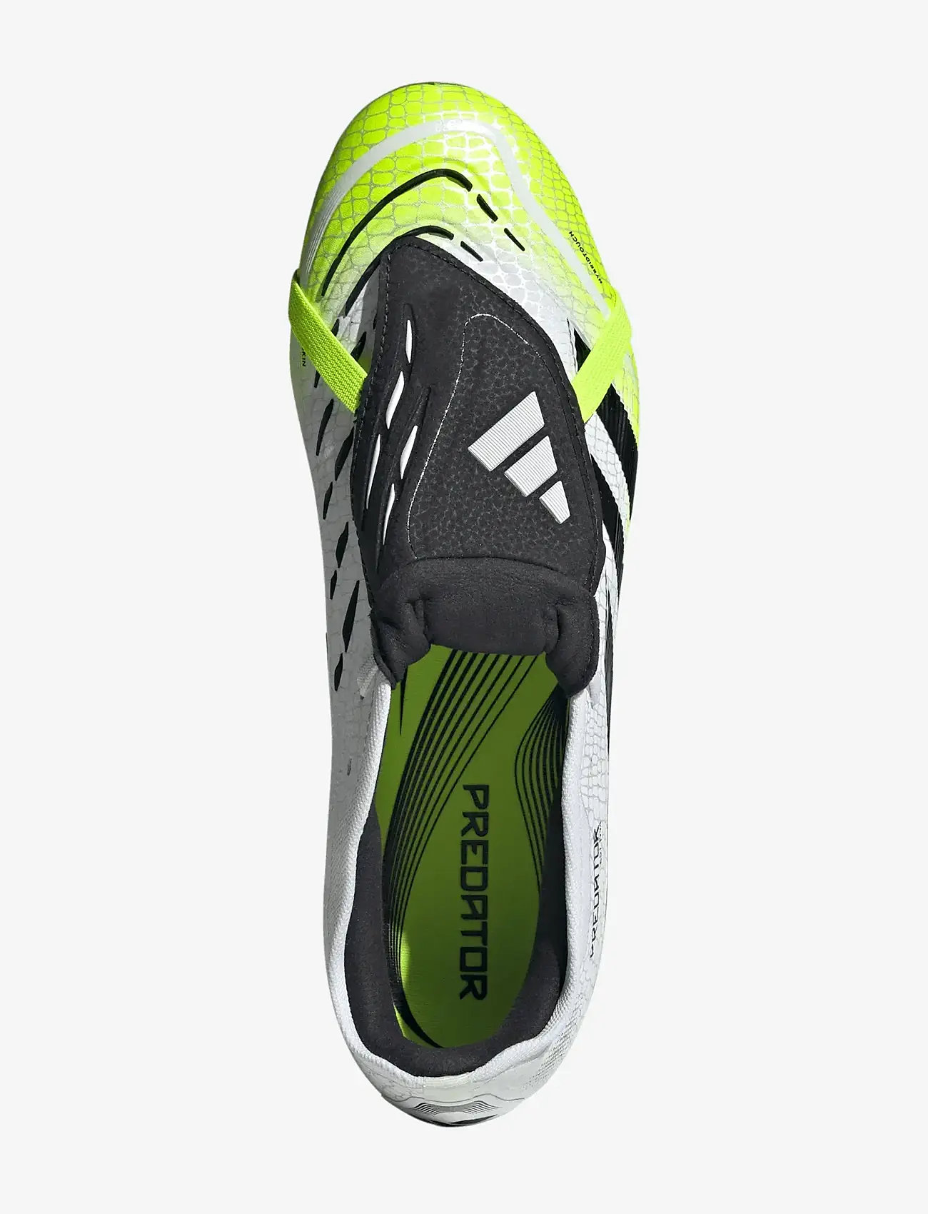 adidas Performance - PREDATOR PRO FT FG - jalgpalli puutsad - ftwwht/cblack/luclem - 4