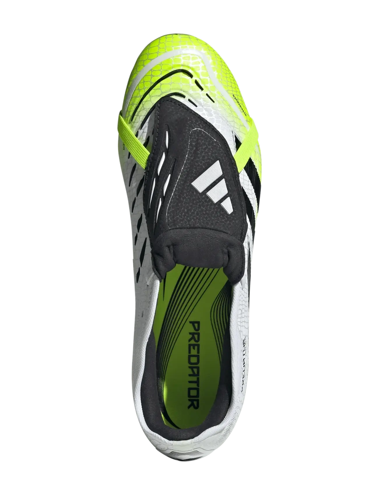 adidas Performance - PREDATOR PRO FT FG - fotbollsskor - ftwwht/cblack/luclem - 4