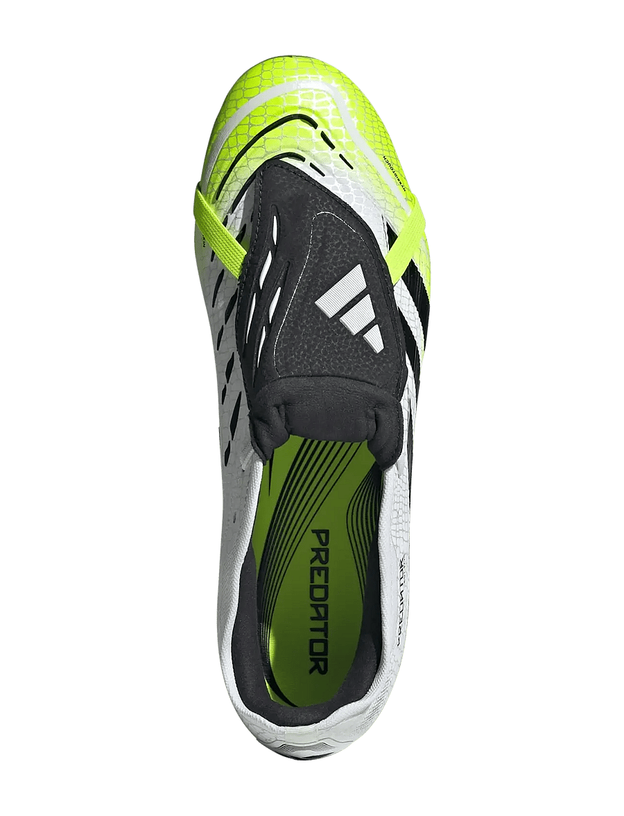 adidas Performance - PREDATOR PRO FT FG - jalgpalli puutsad - ftwwht/cblack/luclem - 4