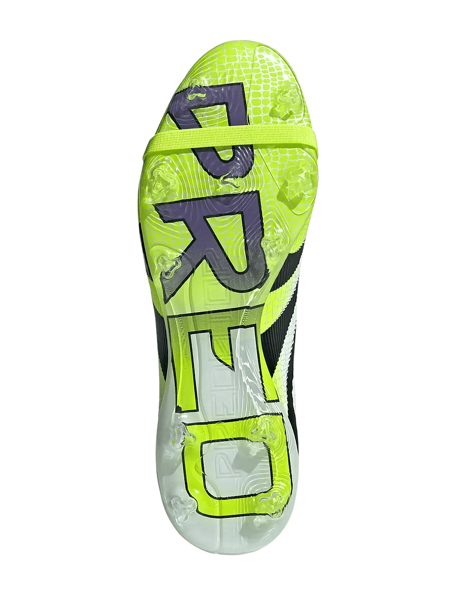 adidas Performance - PREDATOR PRO FT FG - jalgpalli puutsad - ftwwht/cblack/luclem - 5