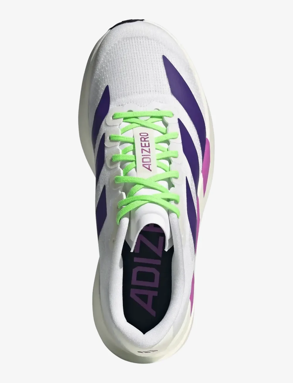 adidas Performance - adizero Evo SL W - løbesko - ftwwht/cpurpl/purbur - 4