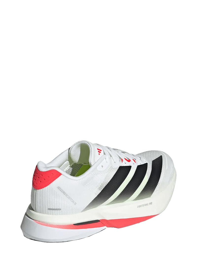adidas Performance - ADIZERO BOSTON 13 W - løbesko - ftwwht/cblack/lucred - 3