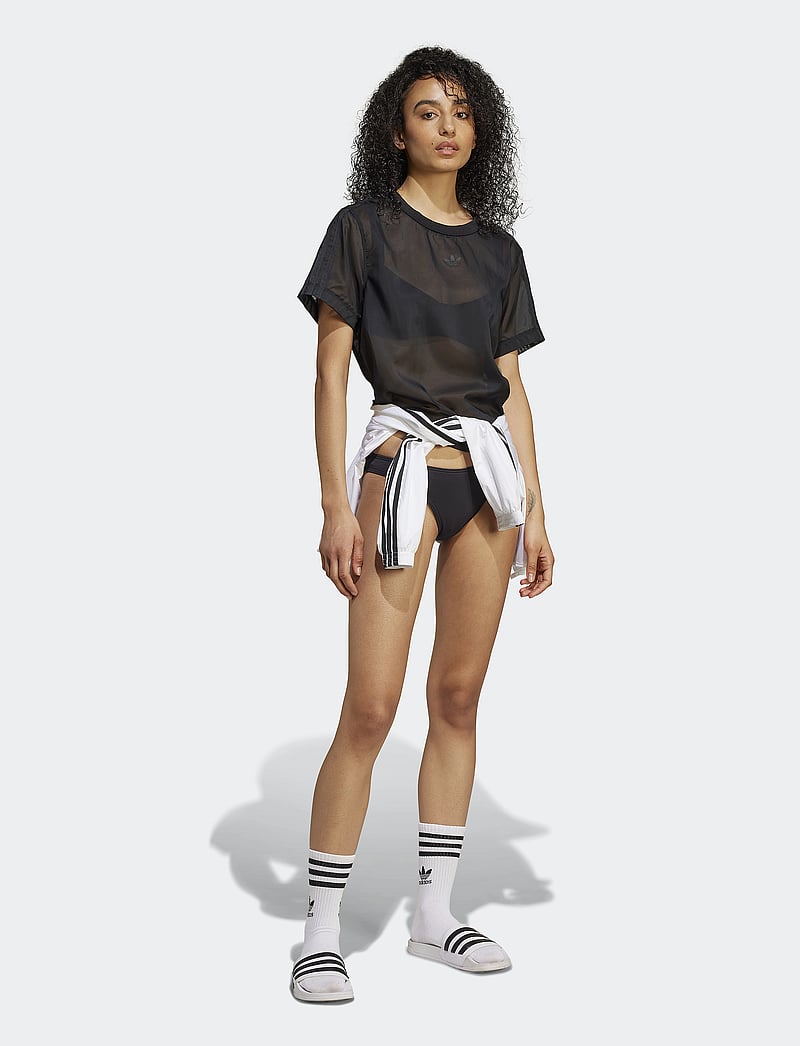 adidas Performance - ESSENTIALS BIKI - sportsbadetøj - black/white - 5