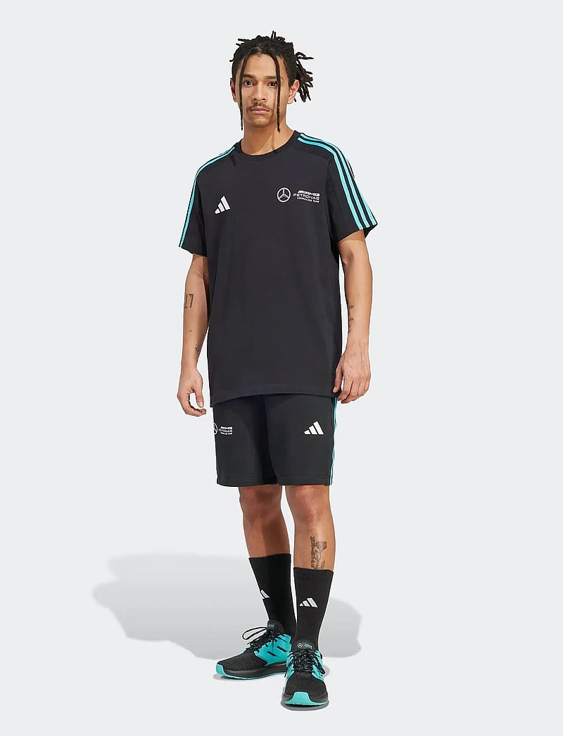 adidas Performance - MER DNA TEE M - tops & t-shirts - black/white - 4