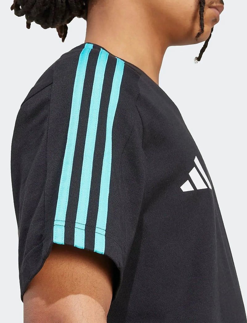 adidas Performance - MER DNA TEE M - tops & t-shirts - black/white - 5