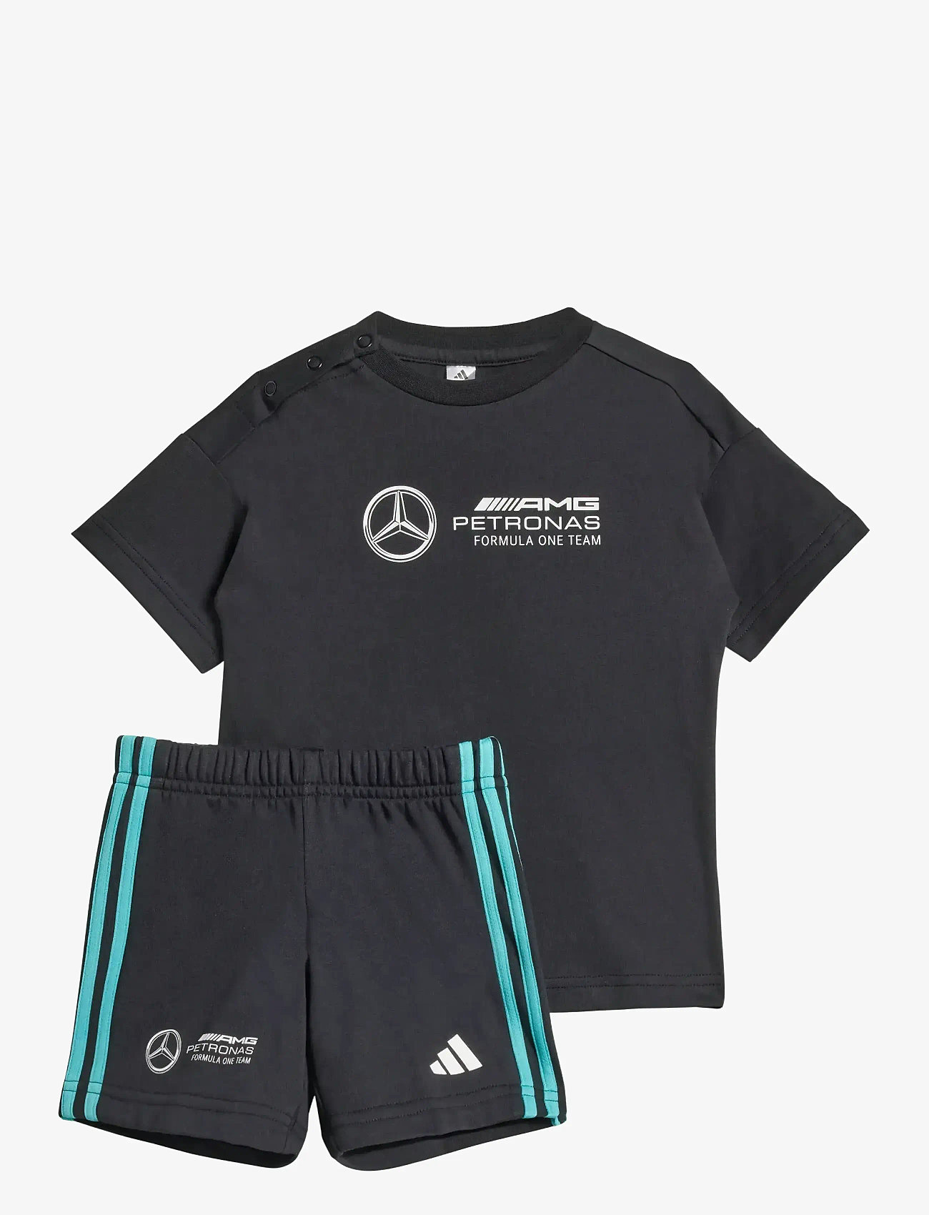 adidas Performance - MER DNA BBYJGSS - matchende sæt - black/white - 0