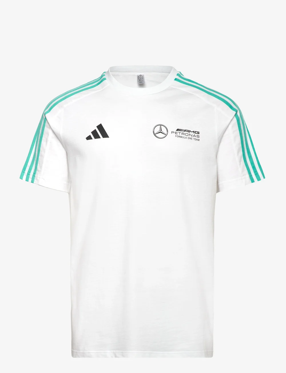 adidas Performance - MER DNA TEE M - t-shirts - white/black - 1
