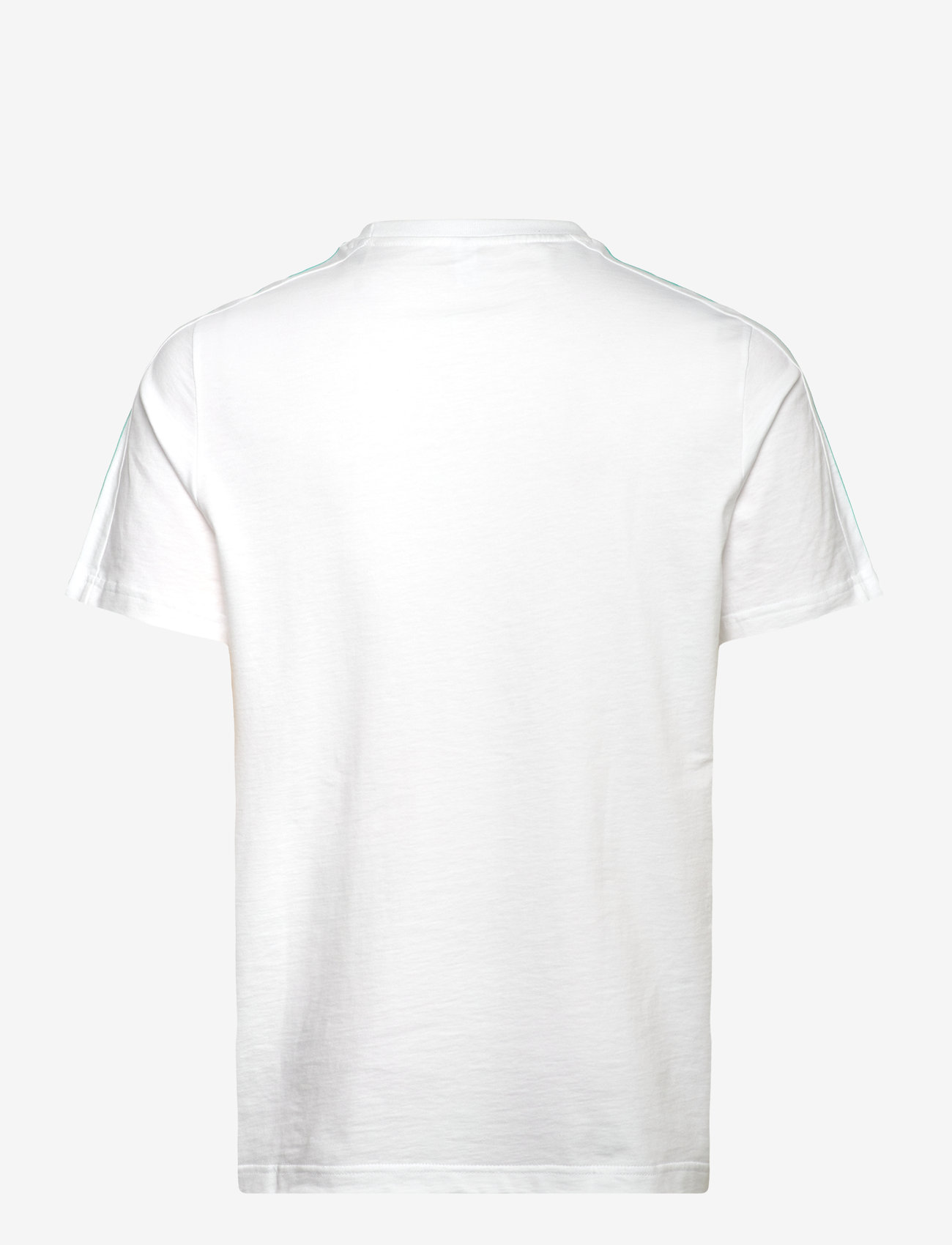adidas Performance - MER DNA TEE M - oberteile & t-shirts - white/black - 2