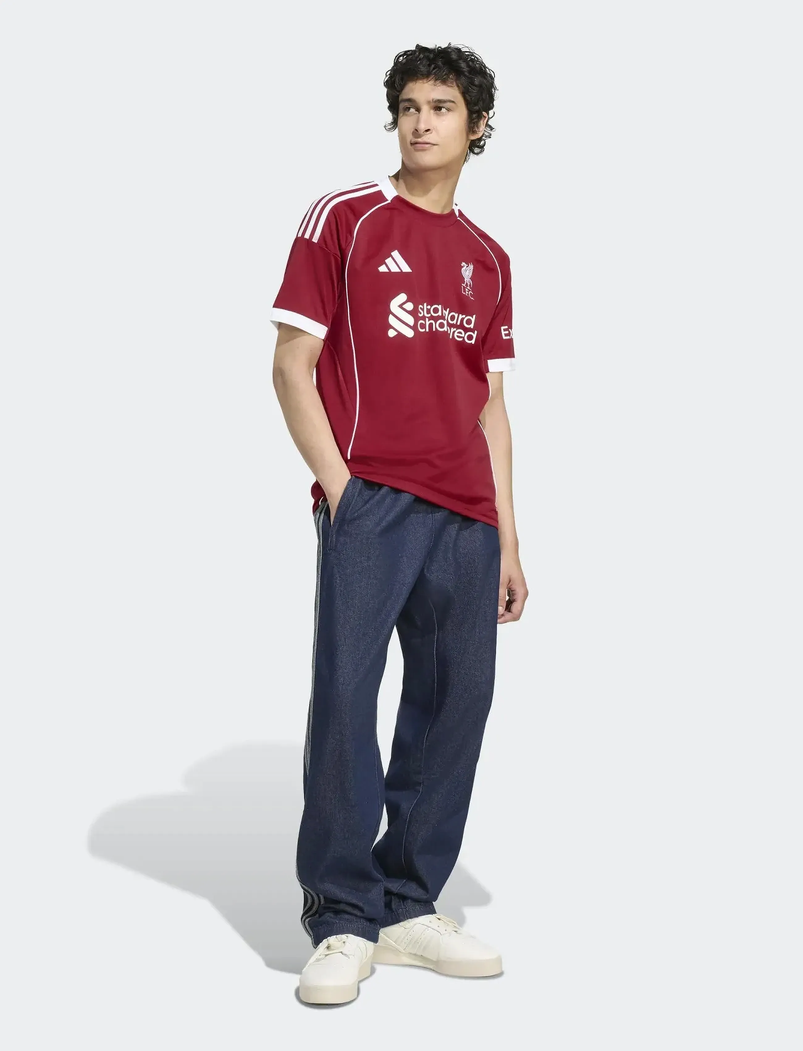 adidas Performance - LFC H JSY - fotbollströjor - strred - 5
