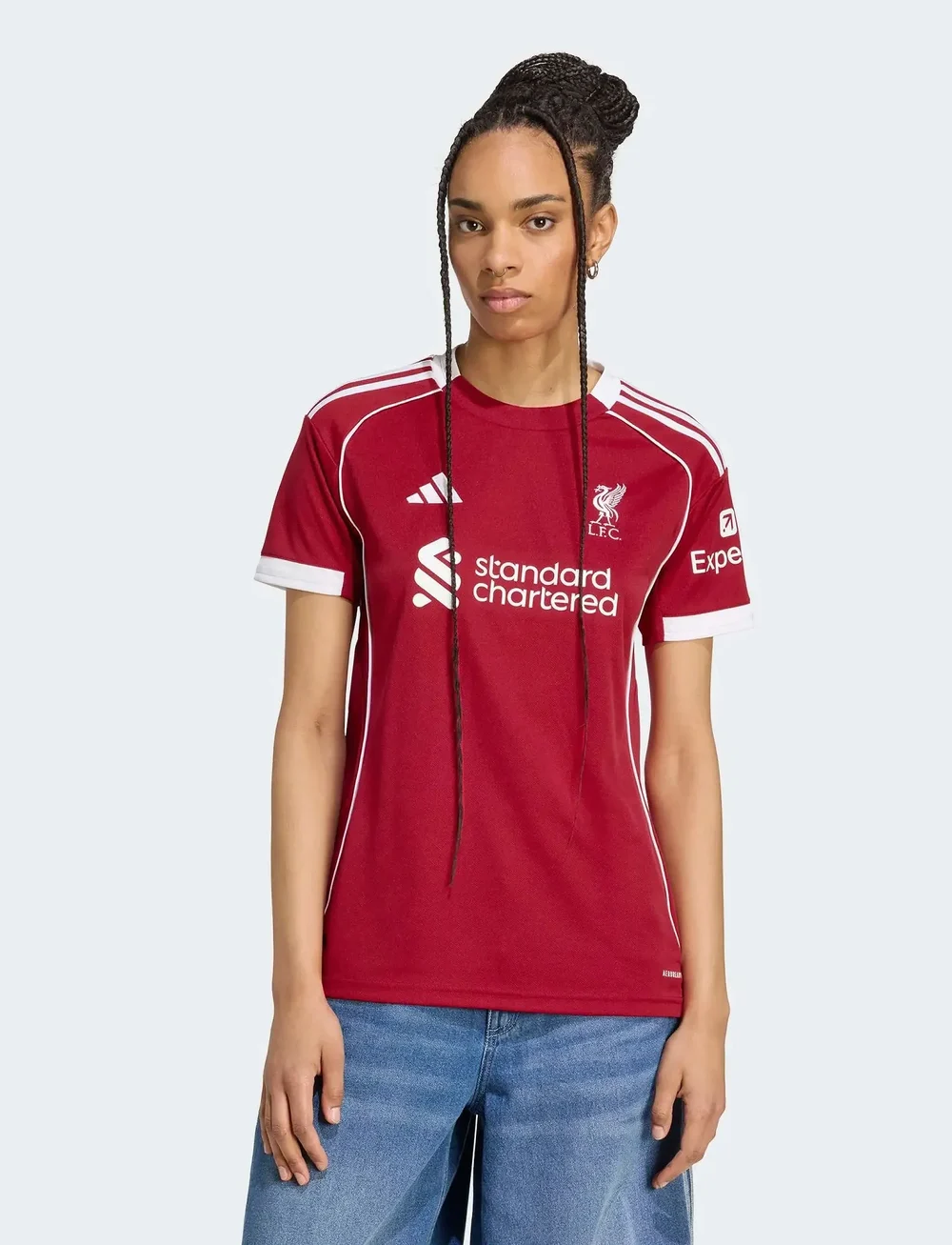 adidas Performance - LFC H JSY W - marškinėliai - strred - 0