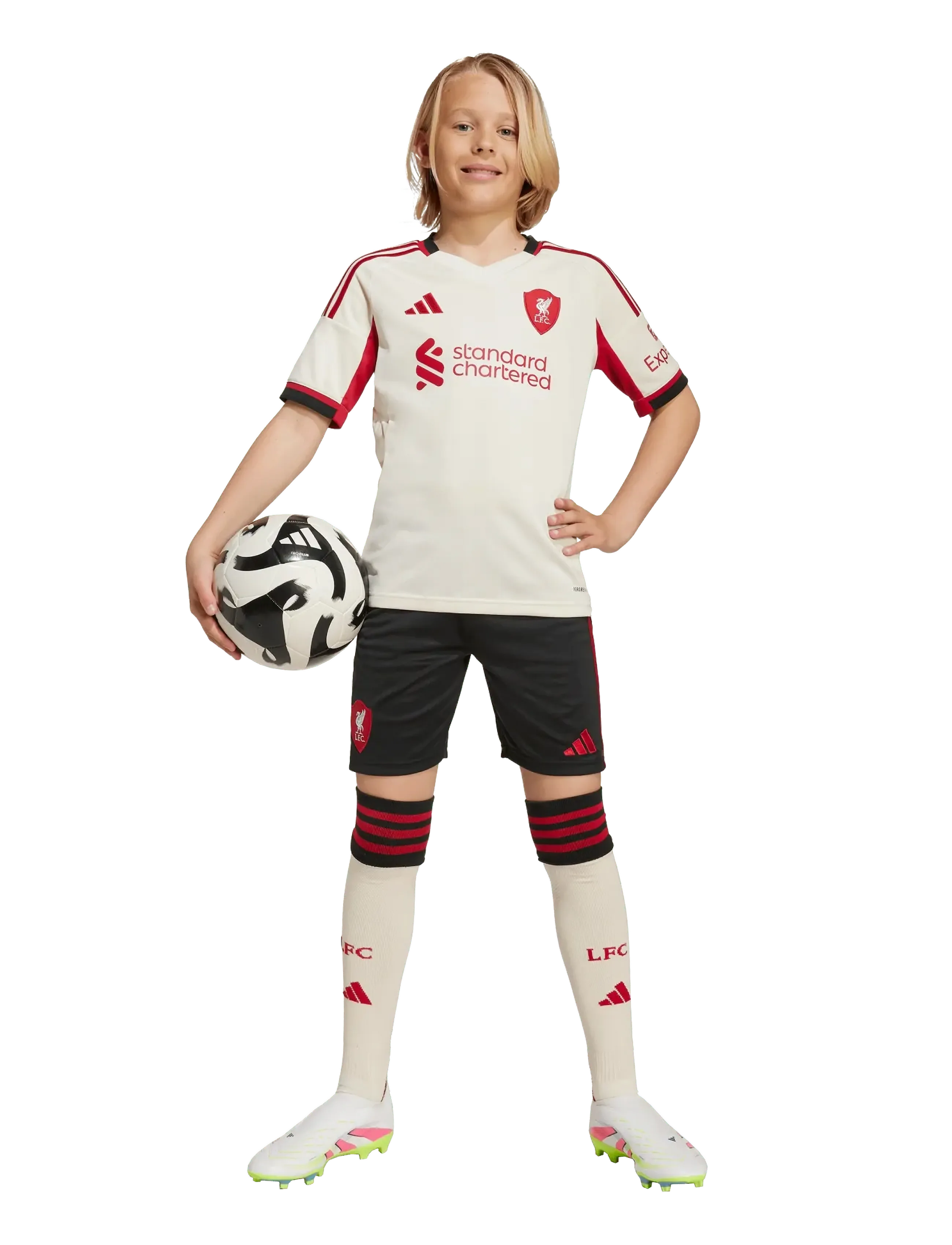 adidas Performance LFC A JSY Y - Topy i Koszulki - WONWHI / multi