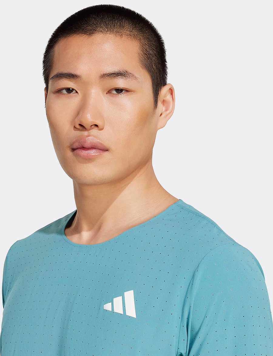 adidas Performance - ADIZERO TEE M - t-shirts - powtea - 4