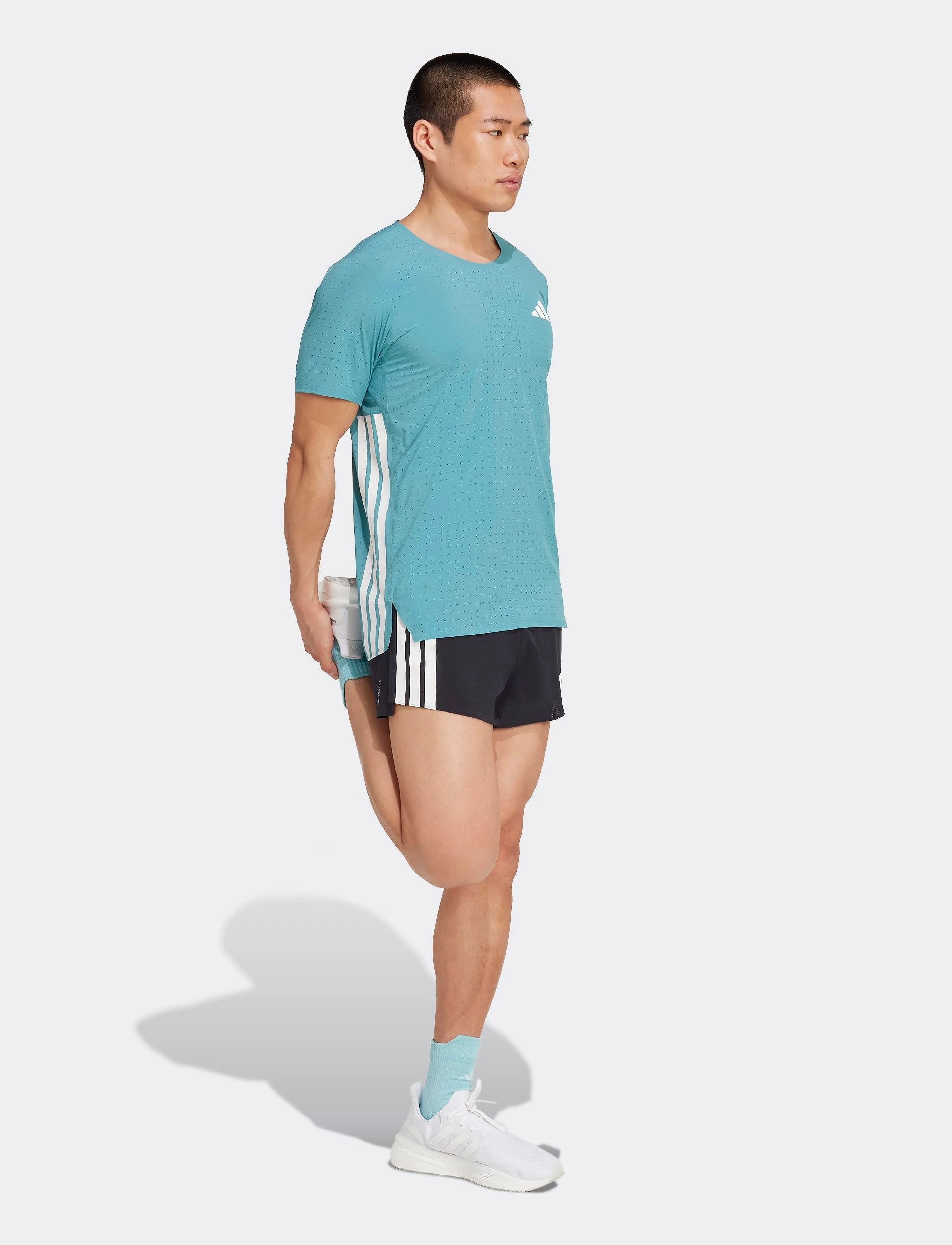 adidas Performance - ADIZERO TEE M - t-shirts - powtea - 5