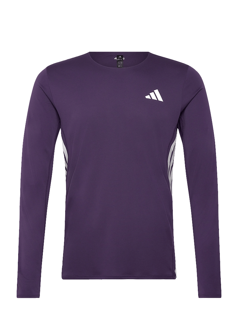 adidas Performance - ADIZERO L TEE M - pikkade varrukatega alussärgid - aurplu - 0