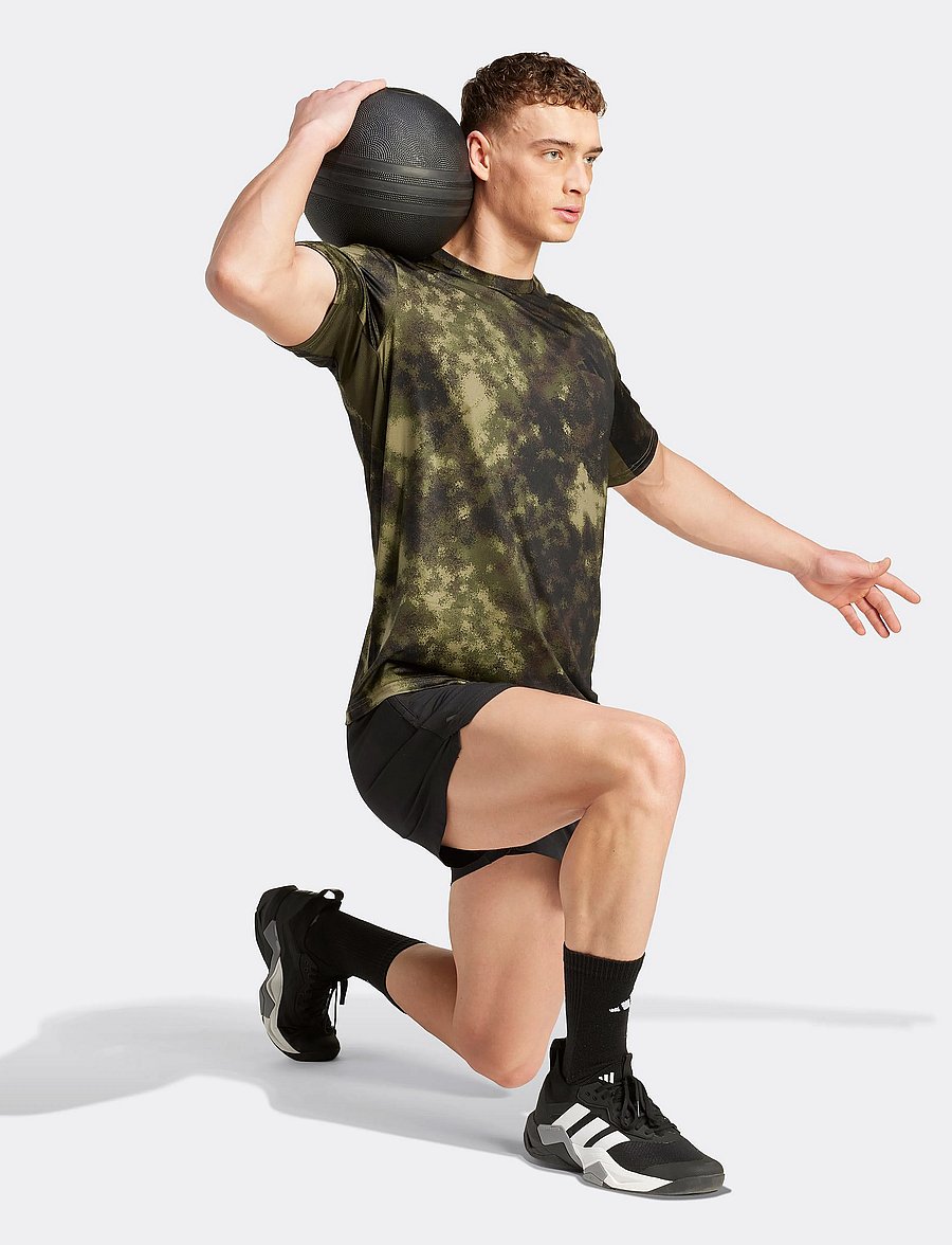 adidas Performance - SEA AOP TEE - t-särgid - olistr - 0
