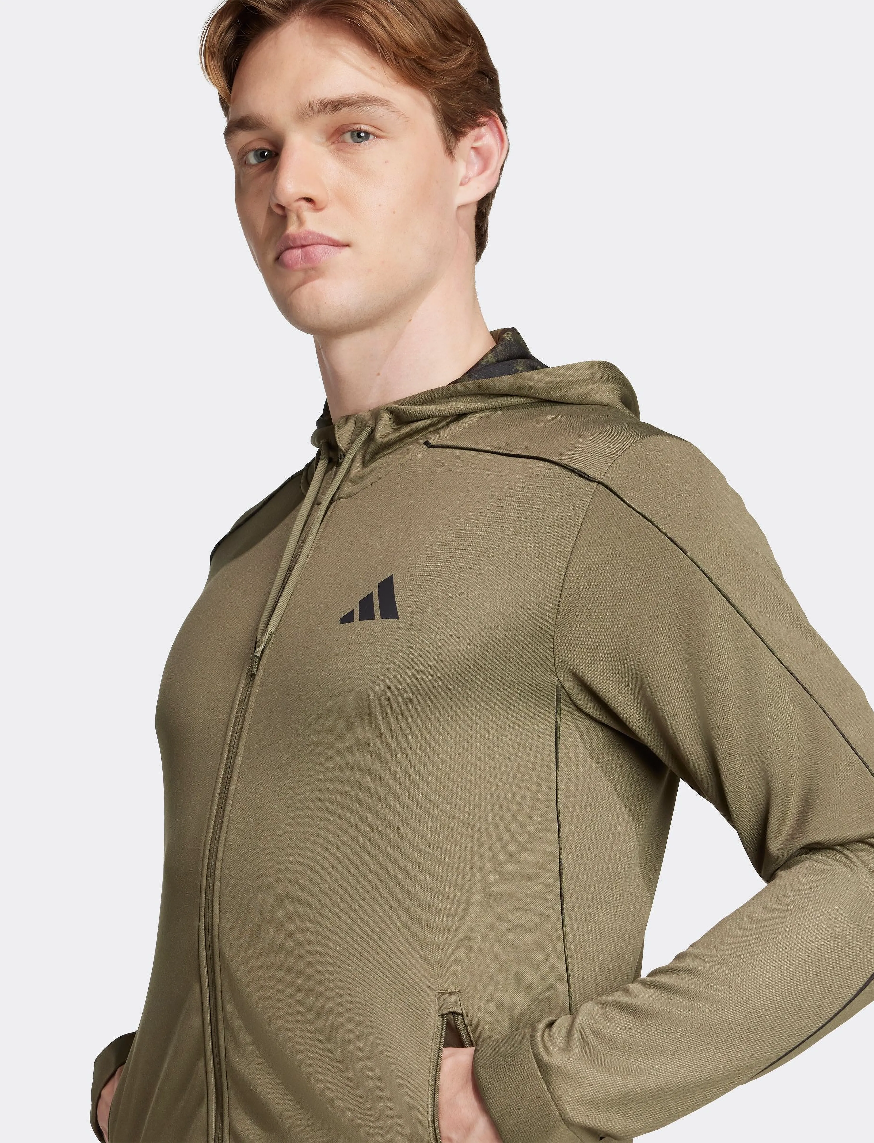 adidas Performance - SEA FZ HD - džemperiai su gobtuvu - olistr - 5