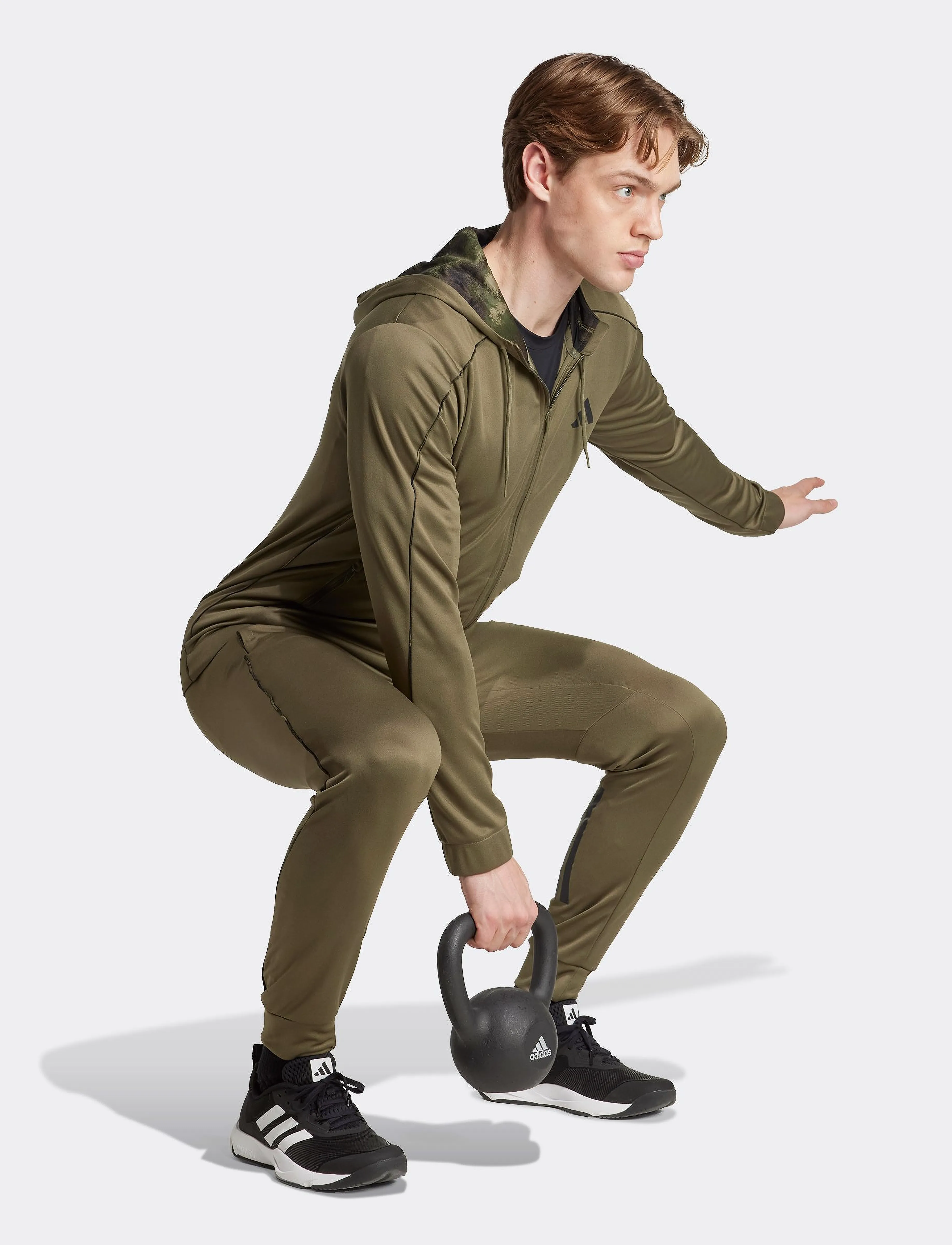 adidas Performance Sea Pant, S, Khaki green, Sport Pants > Sport Training Pants, Herre