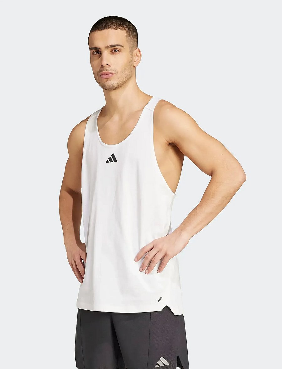 adidas Performance - POWER STRINGER - Õlapaeltega pluusid - white - 3