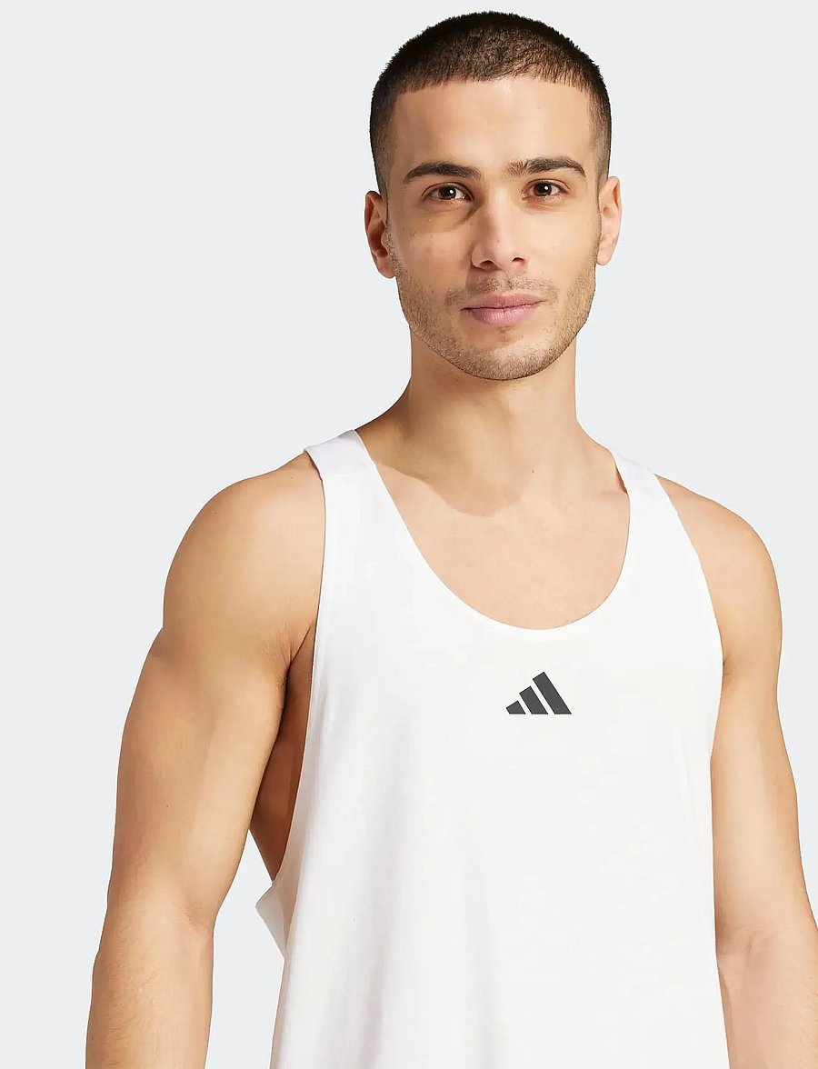 adidas Performance - POWER STRINGER - Õlapaeltega pluusid - white - 4