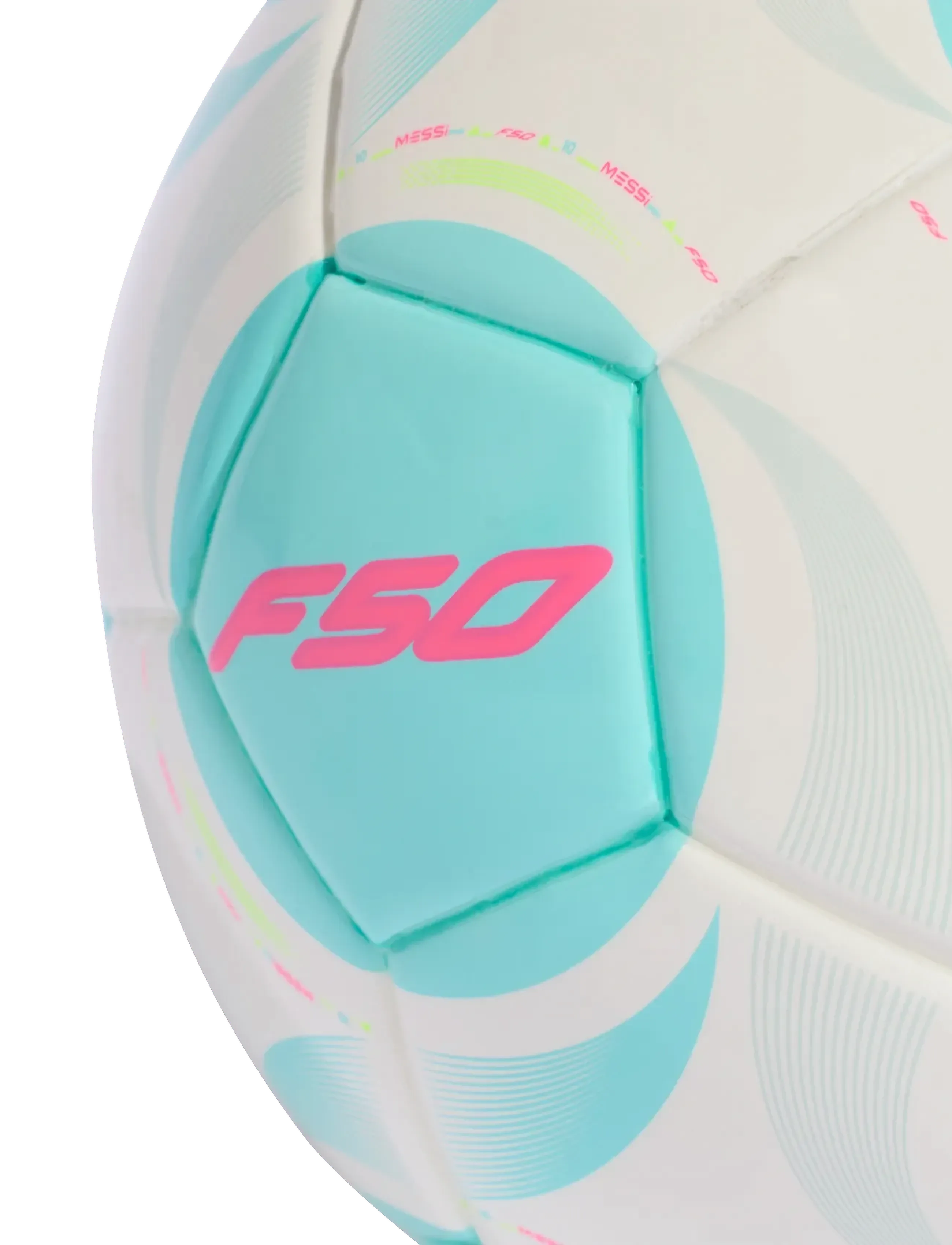 adidas Performance - MESSI MINI - white/flaaqu/halmin - 2