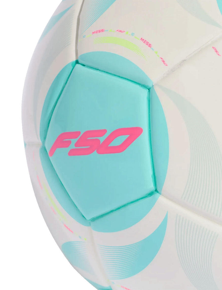 adidas Performance - MESSI MINI - white/flaaqu/halmin - 2