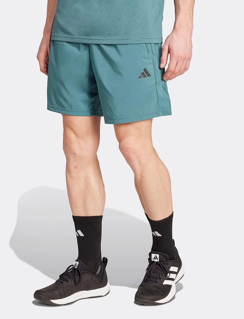 adidas Performance - TR-ES WV SHO - træningsshorts - pretea/black - 4