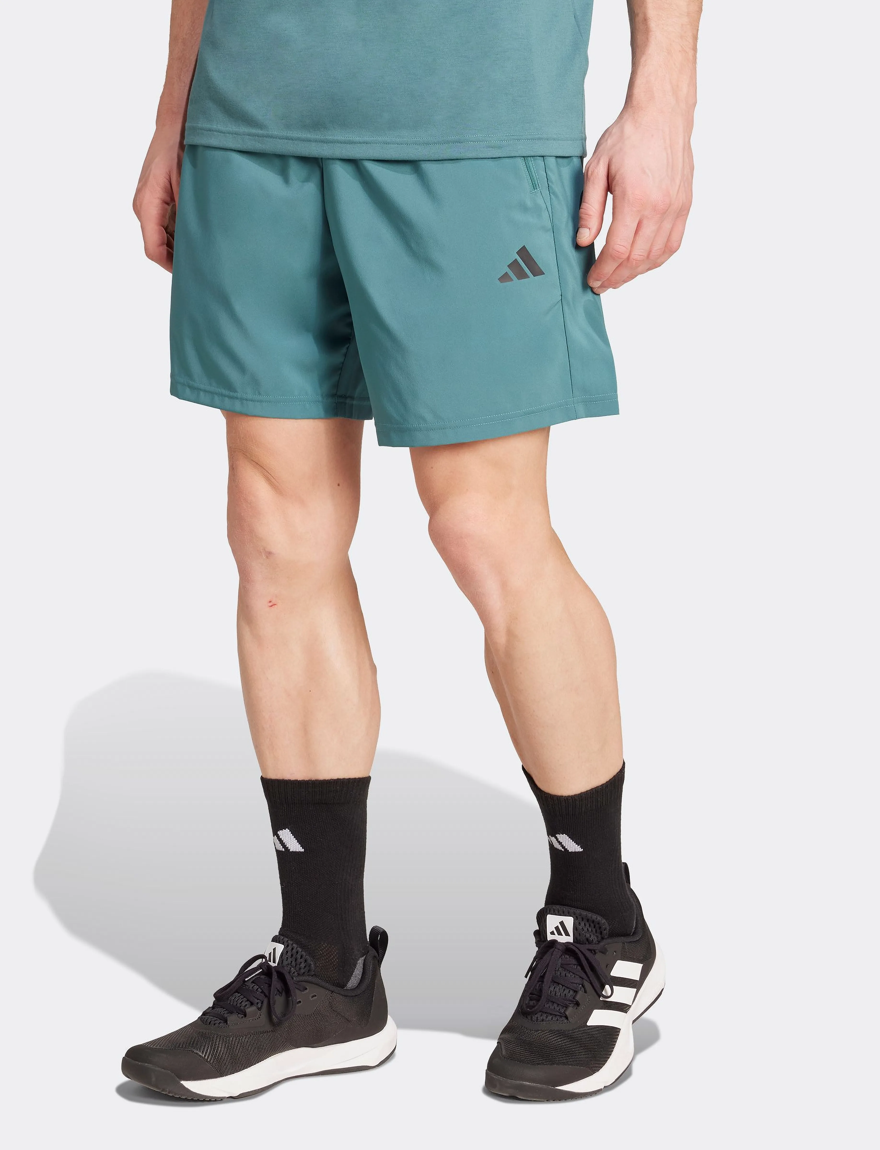adidas Performance - TR-ES WV SHO - trainingsshorts - pretea/black - 4