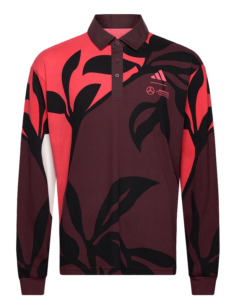 adidas Performance - MER SP LSPOLO M - long-sleeved polos - aurrub/turbo/owhite - 1