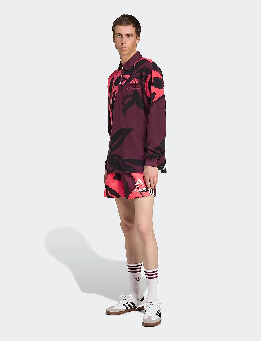 adidas Performance - MER SP LSPOLO M - langärmelig - aurrub/turbo/owhite - 5