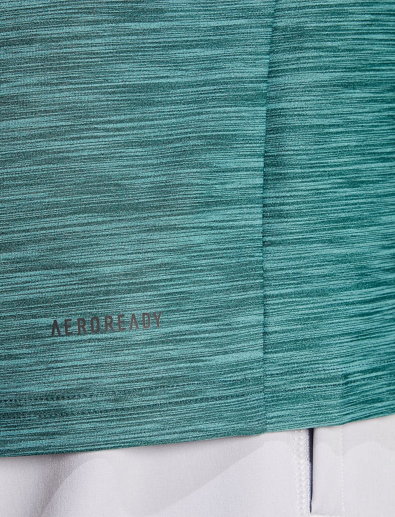 adidas Performance - TR-ES STRETCH T - t-shirts - auivme/black - 2