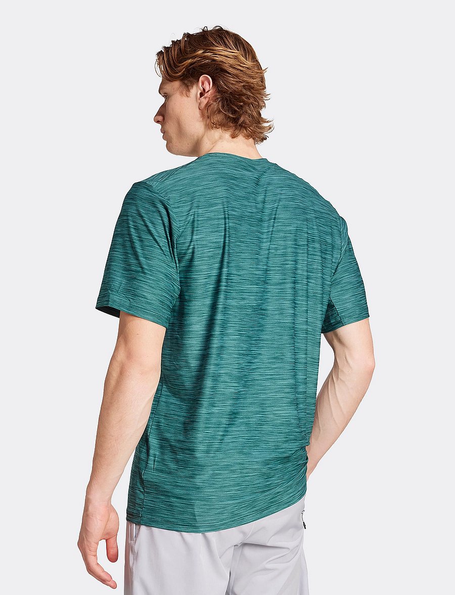 adidas Performance - TR-ES STRETCH T - t-shirts - auivme/black - 3