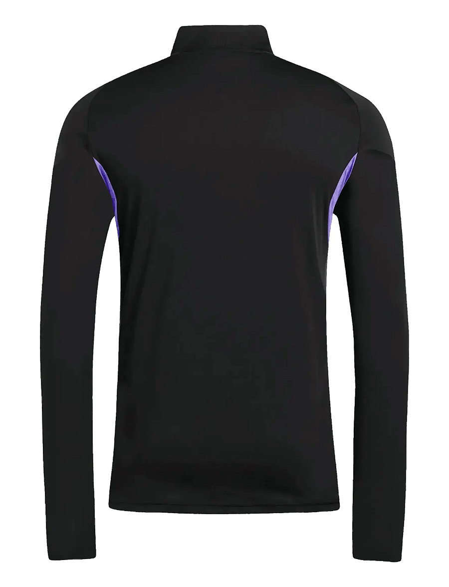 adidas Performance - TIRO25C TR TOP - fleece & midlayer - black/purrus - 2