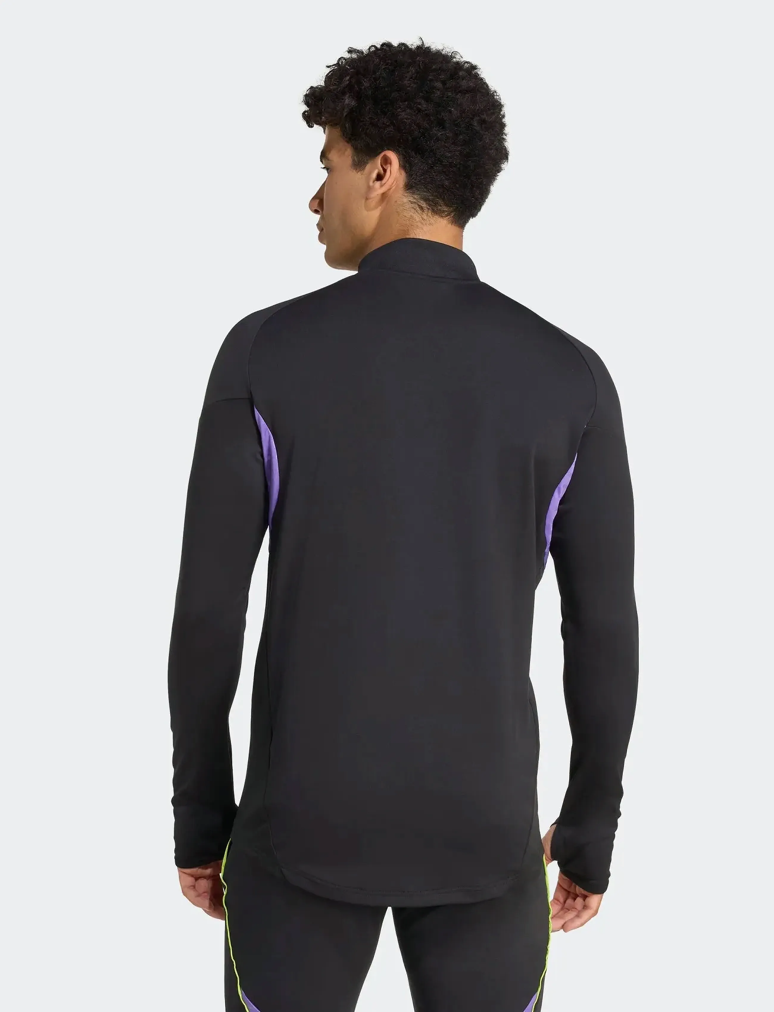adidas Performance - TIRO25C TR TOP - fleece & midlayer - black/purrus - 4