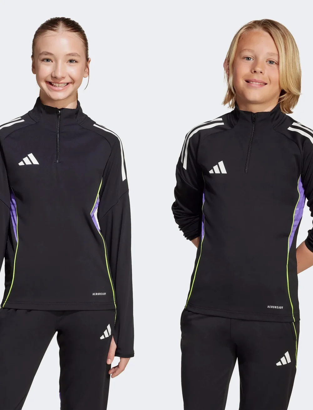 adidas Performance - TIRO25C TR TOPY - sweaters - black/purrus - 3