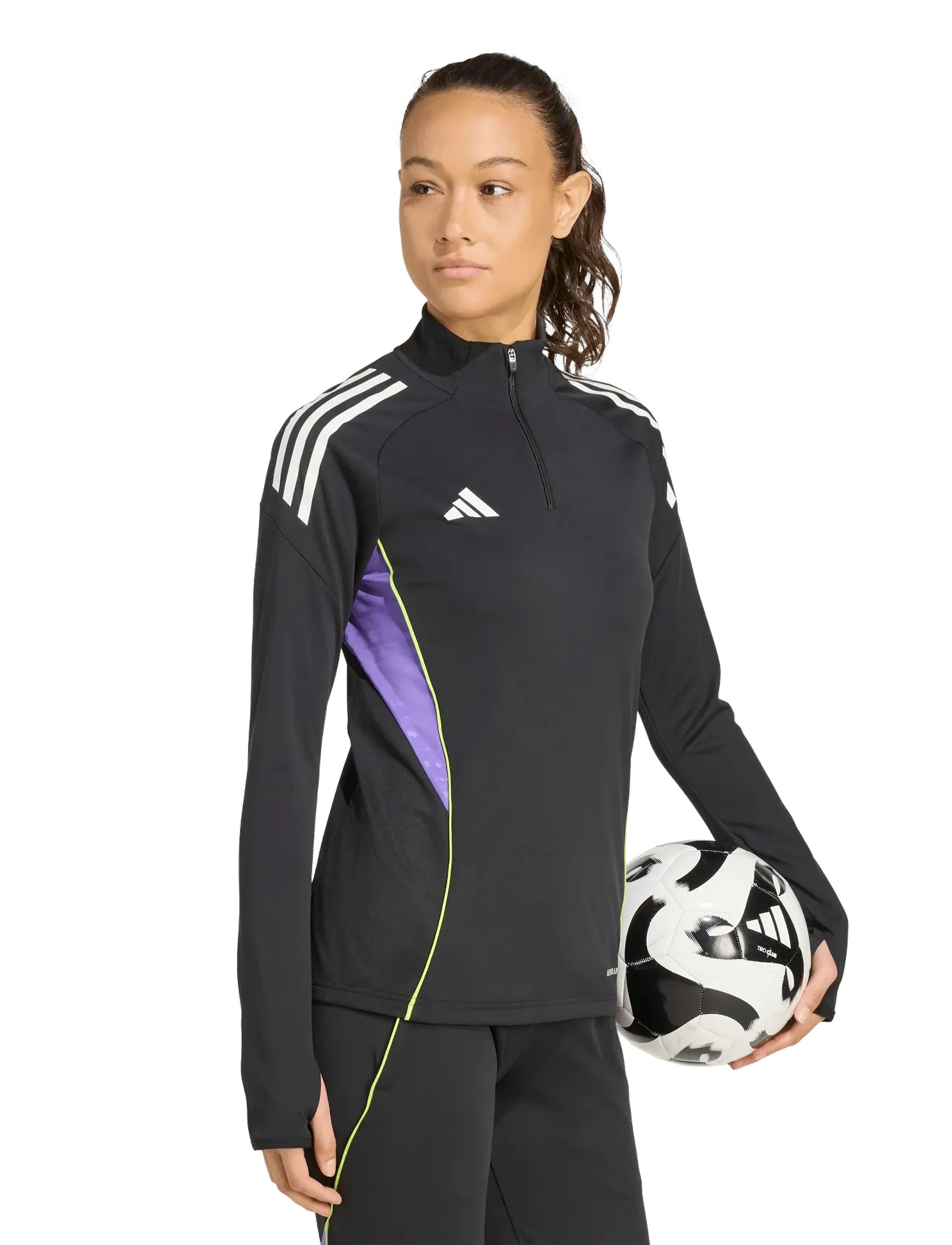 adidas Performance TIRO25C TR TOPW - adidas Performance - BLACK/PURRUS / black