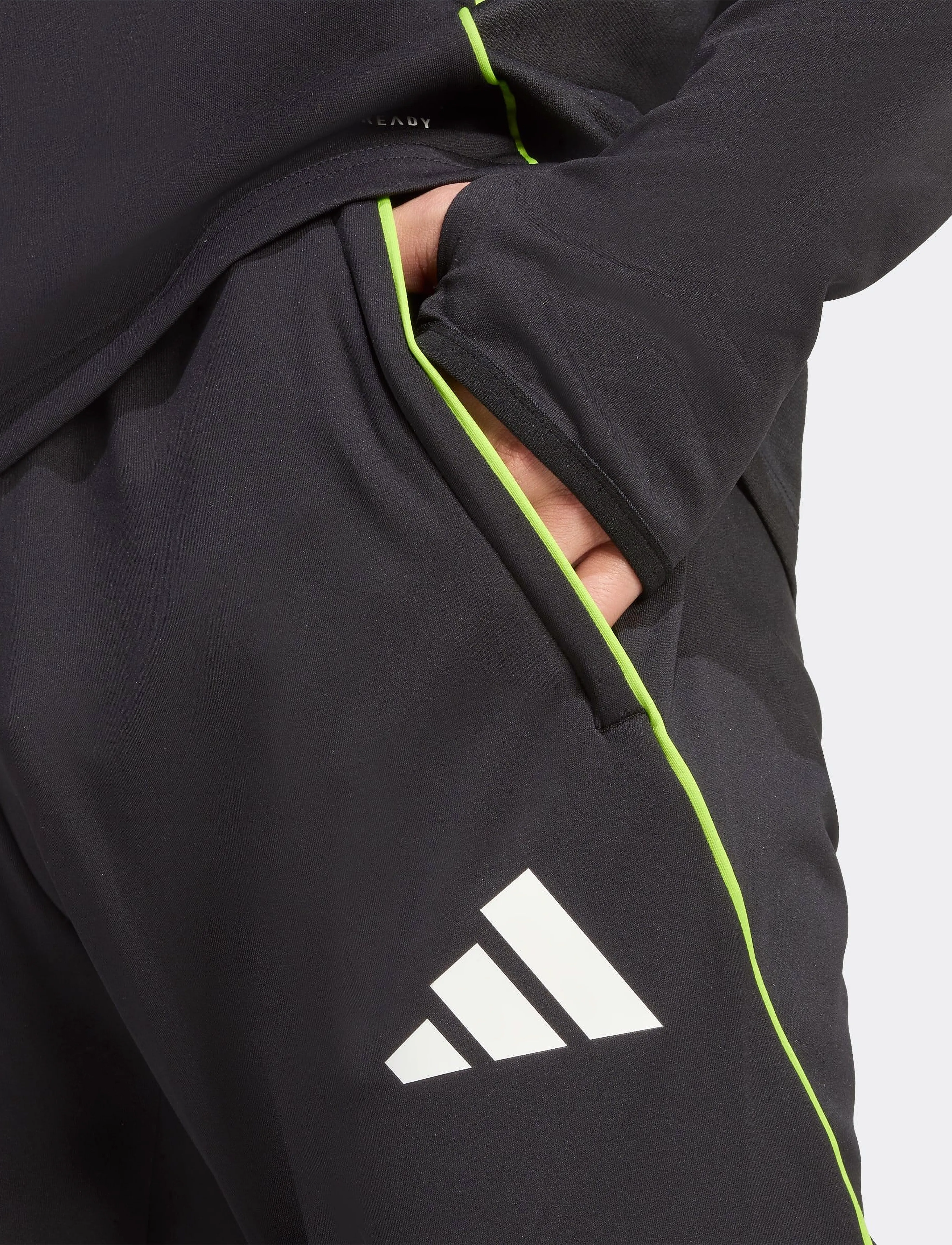adidas Performance - TIRO25C TR PNT - urheiluhousut - black/purrus - 2