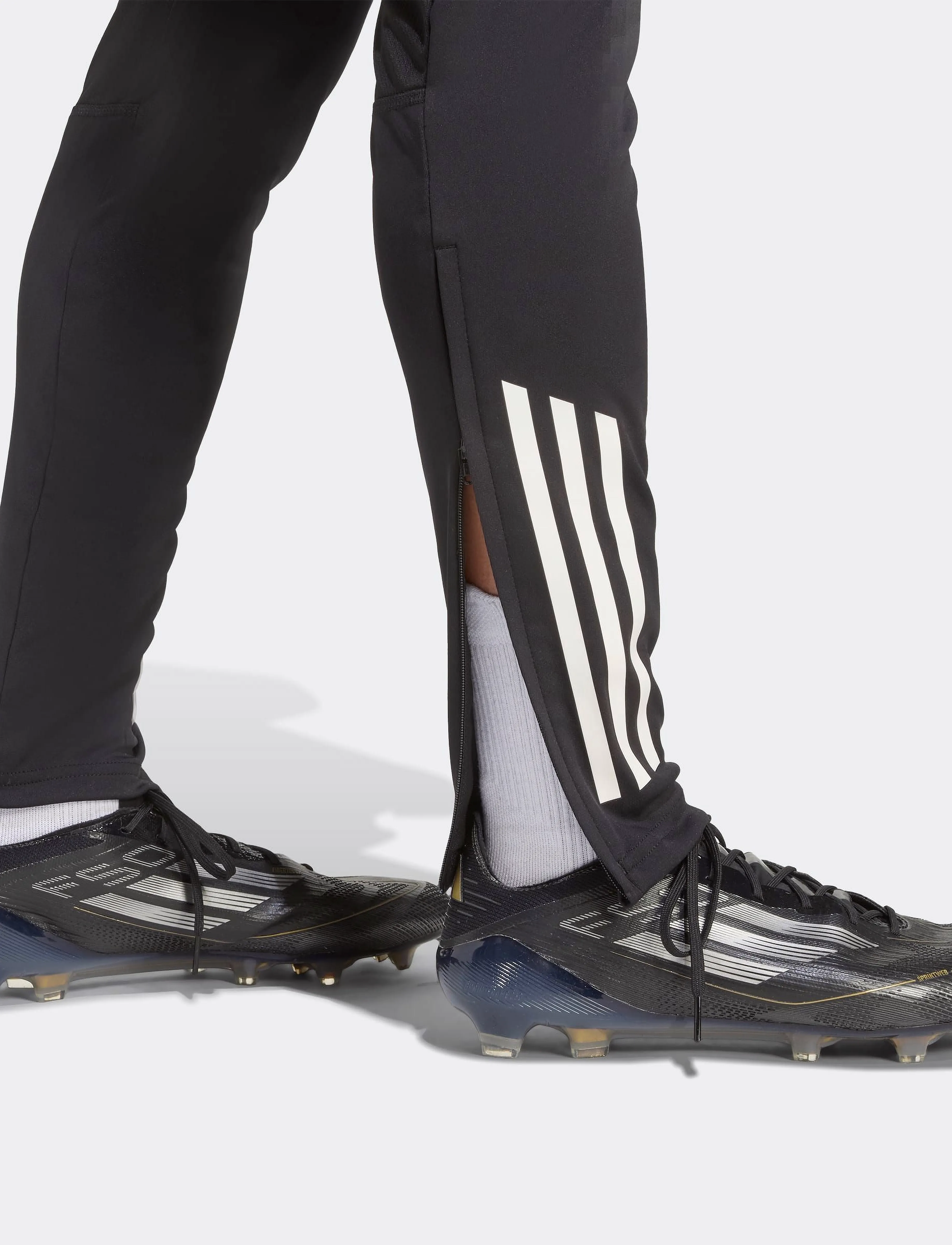 adidas Performance - TIRO25C TR PNT - träningsbyxor - black/purrus - 4