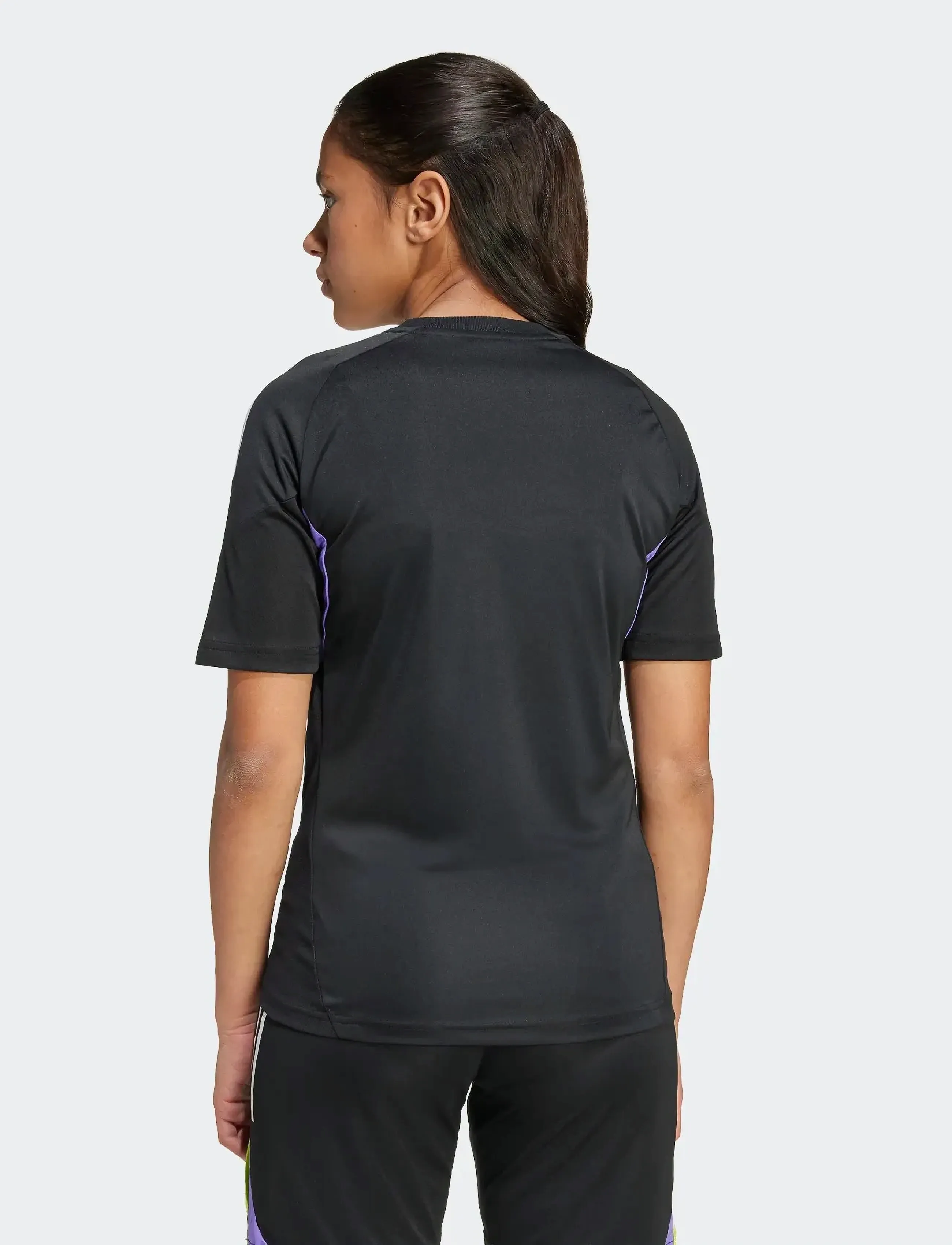 adidas Performance - TIRO25C TR JSYY - sports tops - black/purrus - 3