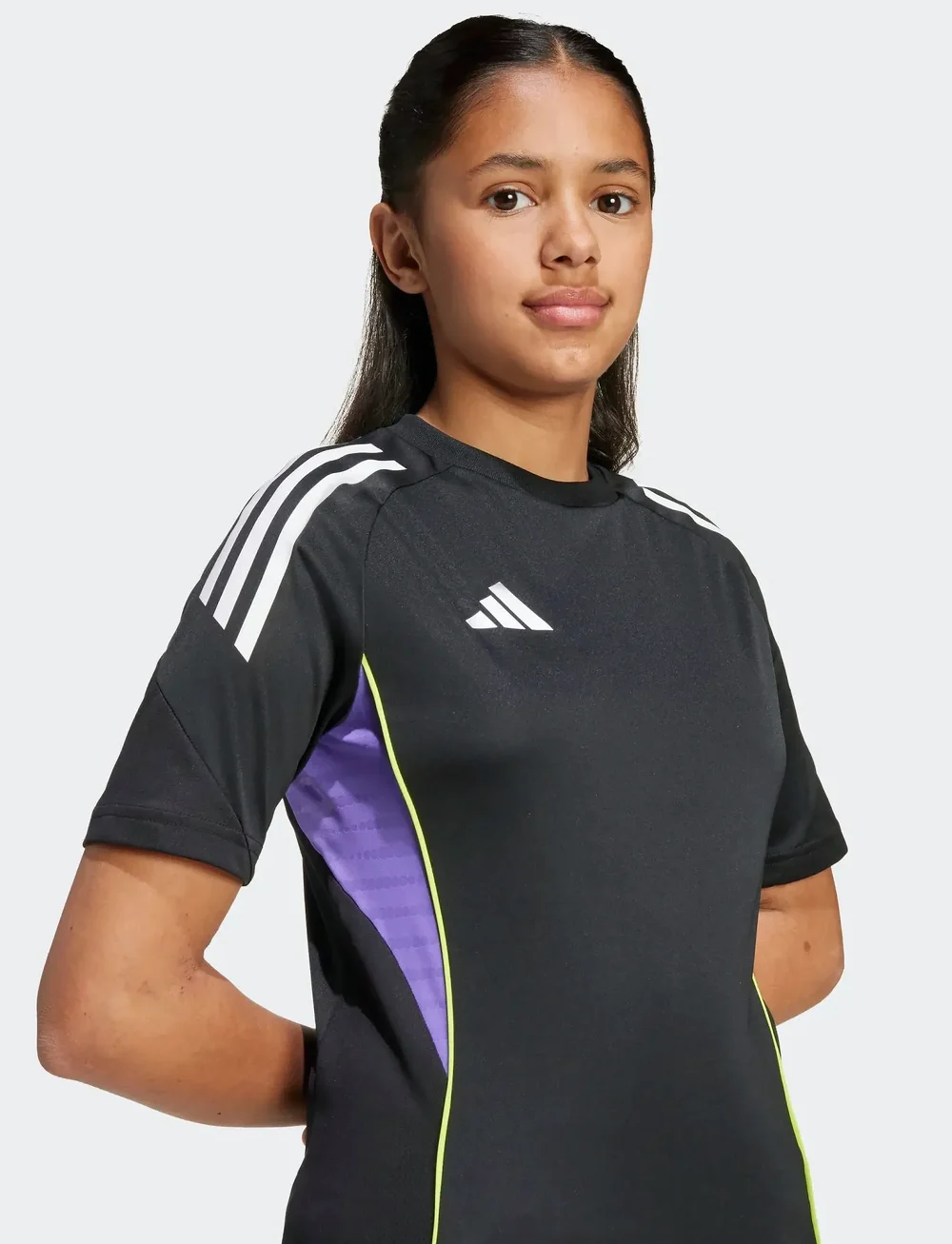 adidas Performance - TIRO25C TR JSYY - sporta topi - black/purrus - 5