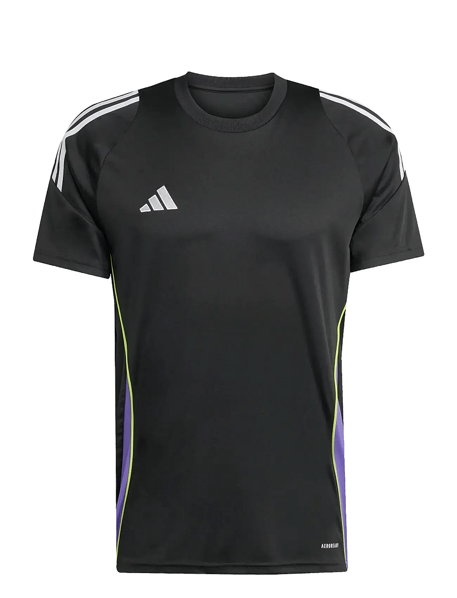 adidas Performance - TIRO24 JSY - t-shirts - black/purrus - 1